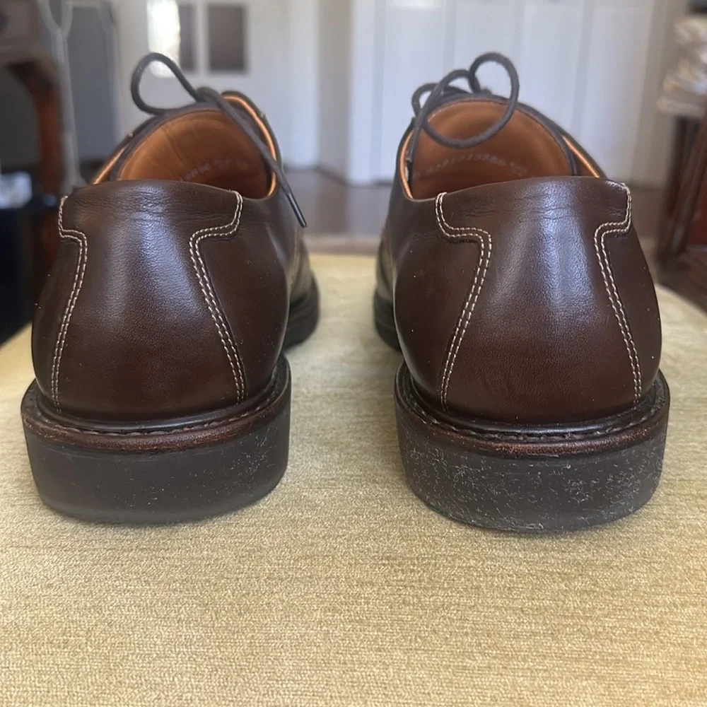 Mephisto Goodyear Welt Shoes Men's Size 10 Brown Casual Derby Oxford
